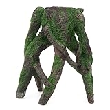 AQUA KT Aquarium Tree Stump Branch Rock Fish Hiding Place for Betta Cichlid Goldfish Fish Tank Aquarium Landscape Decoration