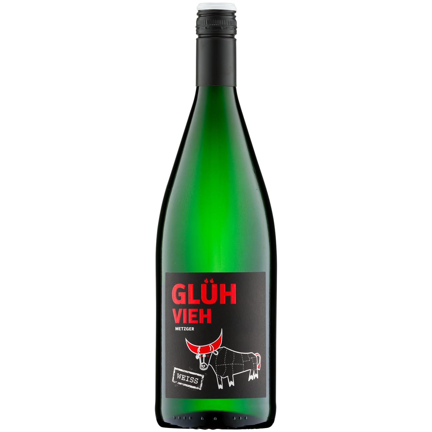 Weingut Uli Metzger Glühvieh Weiß Glühwein Weiß süß Deutschland inkl. FeinWert E-Book (6 x 1l)