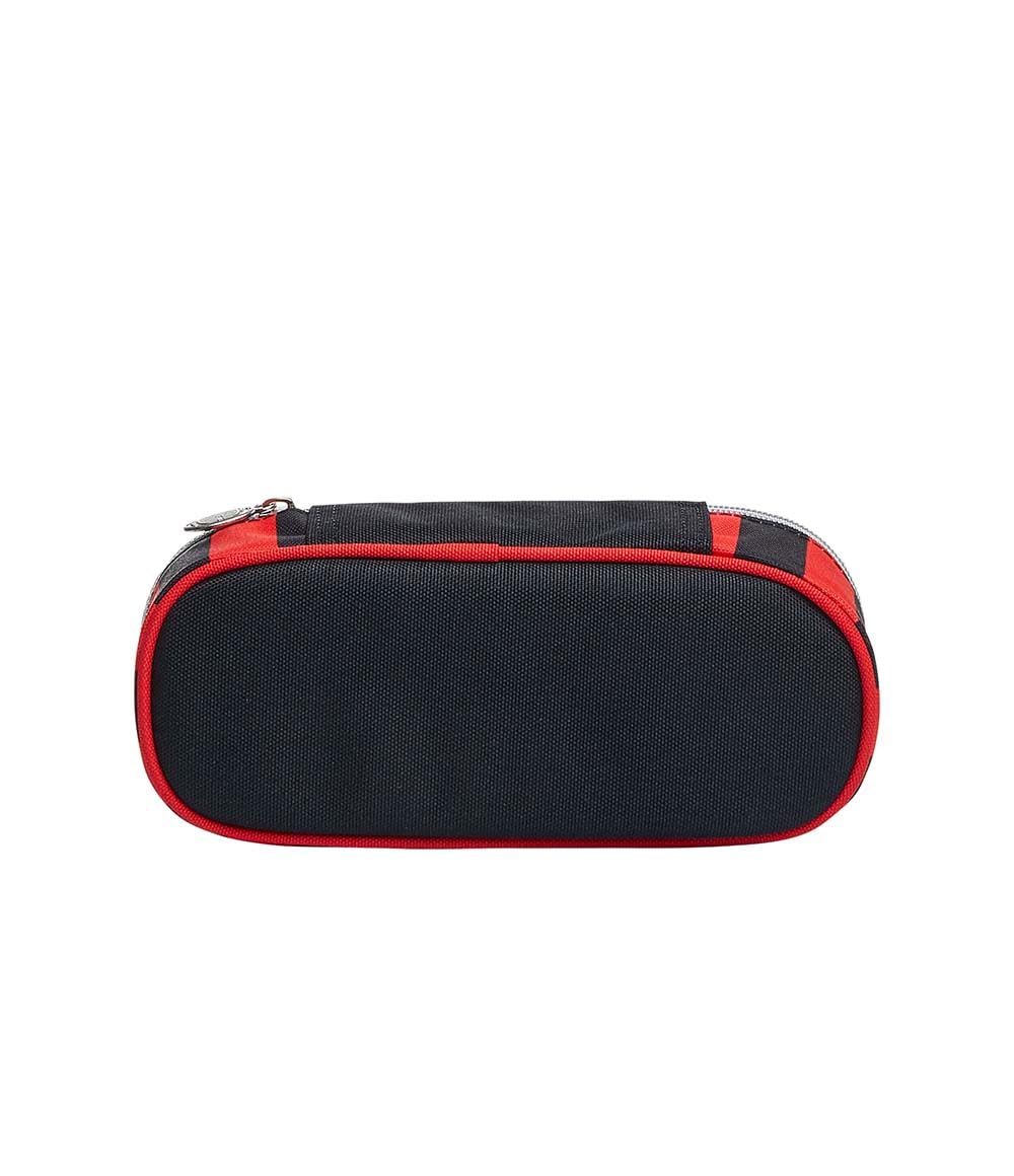 Seven Milan, Unisex Oval Pen Bag with Elastic Pencil Holders - Children, Black, One Size, standard size - Image 4
