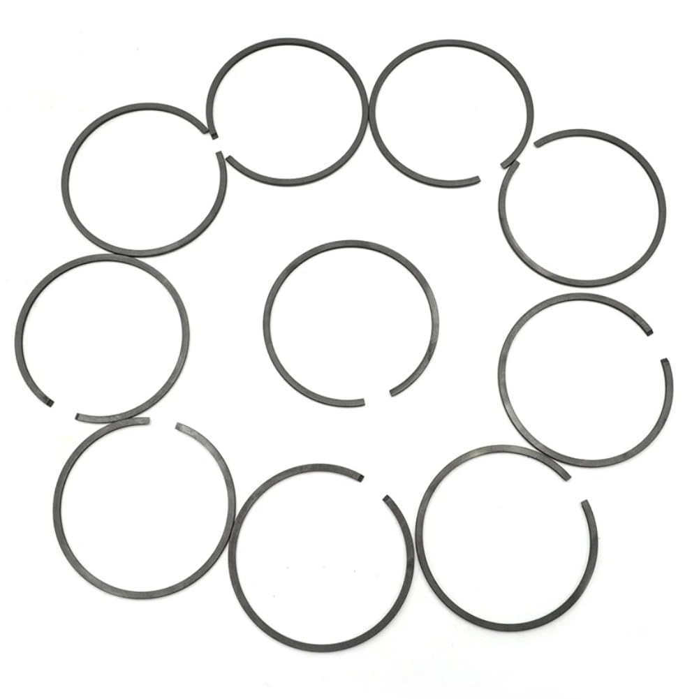 100 anelli per pistone da 50 mm x 1,2 mm, compatibili con sega da taglio STI 044 MS440 MS441 TS410 TS420 HUSQVAR 362 365 371 372 OEM 11280343000