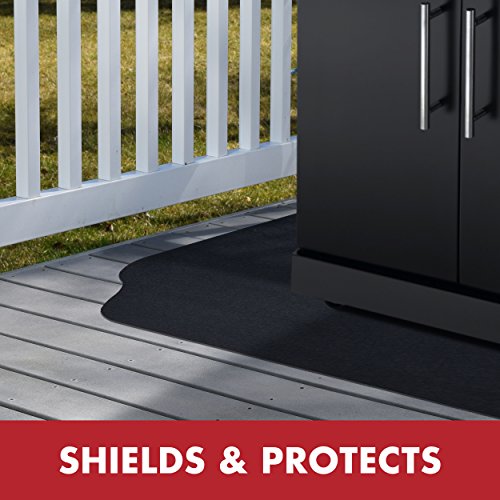 GRILLTEX Under the Grill Protective Deck and Patio Mat, 36 x 56 inches