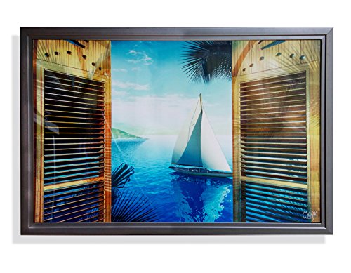 Table-Art / Black Framed Art that transforms into a coffee table & des Table-Art / Black Framed Art that transforms into a coffee table & des