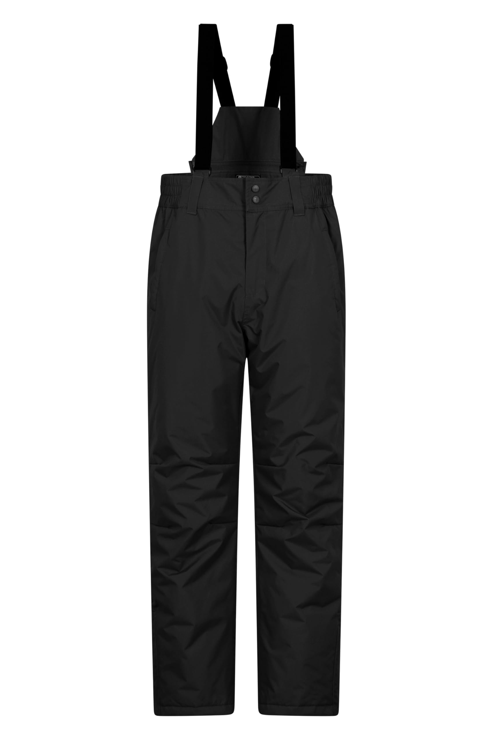 Mountain Warehouse Dusk II Mens Ski Pants - Warm Padded Fleece Lined Black X-Large