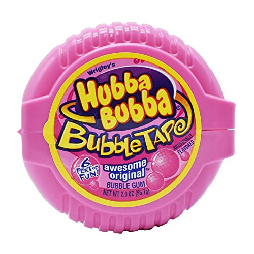 Image of Hubba Bubba Awesome Original Bubble Tape Pack of 2 Pouch, 2 x 56 g