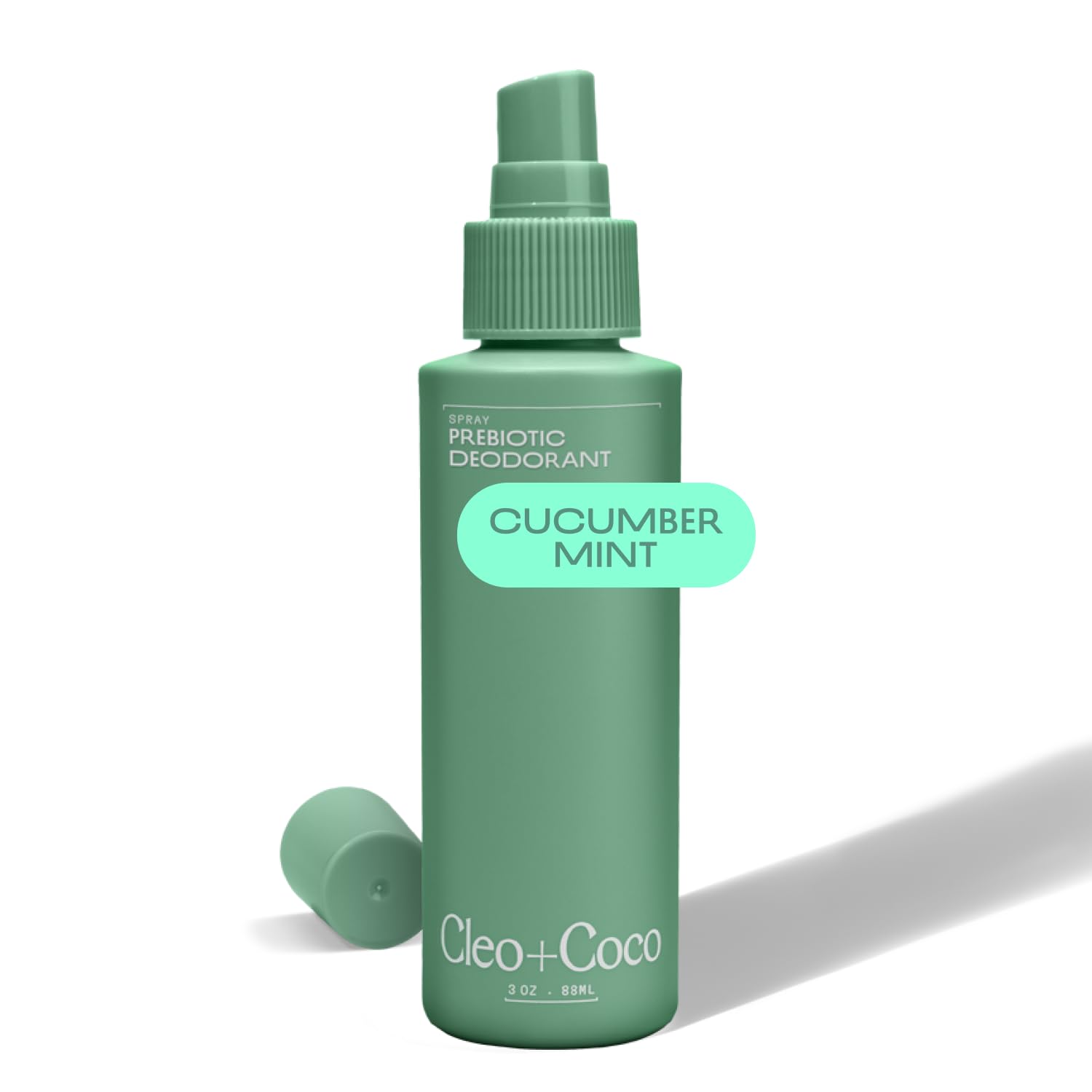 Amazon.com : Cleo+Coco Prebiotic Deodorant Spray, Cucumber Mint