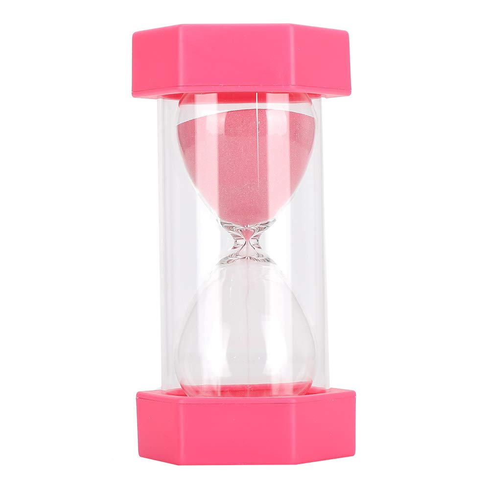 Sand Timer, Plastic Kids Timer with Hexagonal Shape Sand for Room Timing