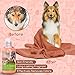 Nobleza Hundeshampoo gegen Juckreiz Milben Pilz, Sensitive-Shampoo Katze, Anti-Bakteriell, Lindert Hautreizungen, auch für Welpen und Kätzchen 250ml (Rot)