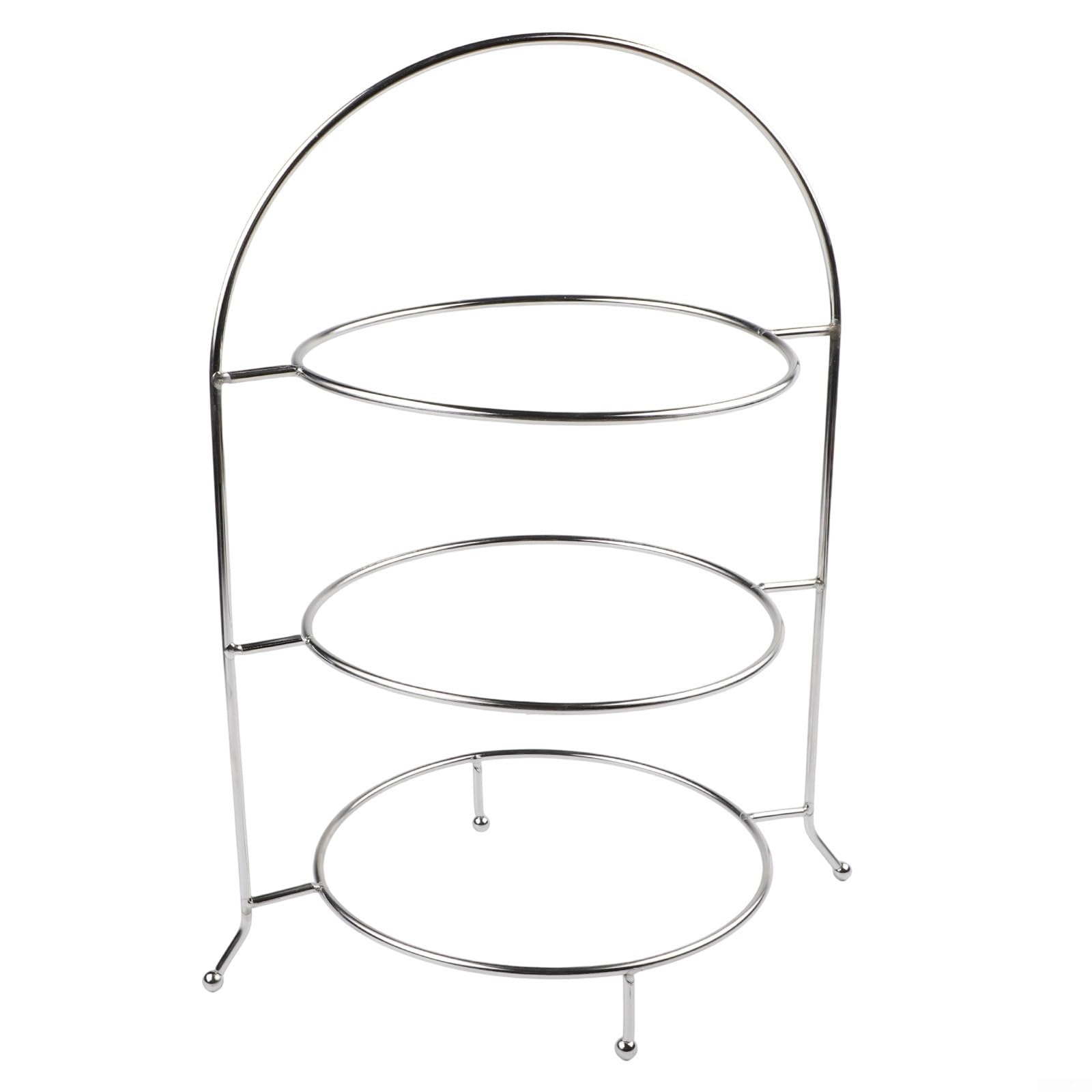 Supporto Buffet Multistrato per Dolci e Snack(sliver)