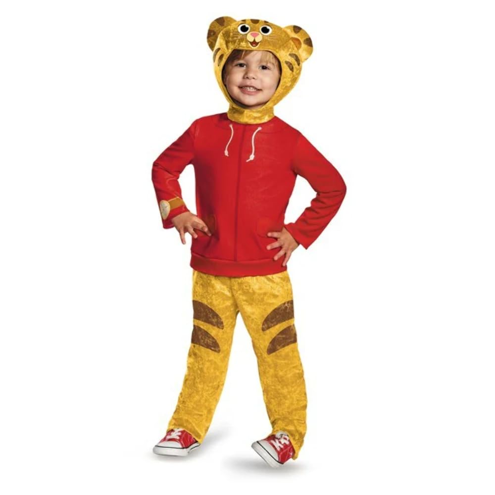 Disguise boys Daniel Tiger Classic Toddler Costume Cartoon Character (pack of 1)