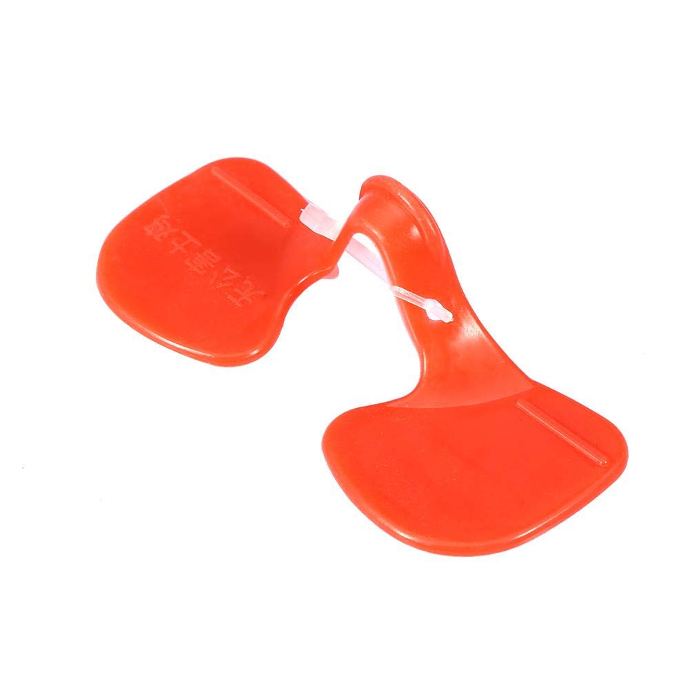 Lunettes de Poulet Anti-Picage - Protecteur Yeux Volaille en Plastique Qualité, Équipement d'Élevage 100 Pièces pour Prévenir les Blessures dans le Poulailler