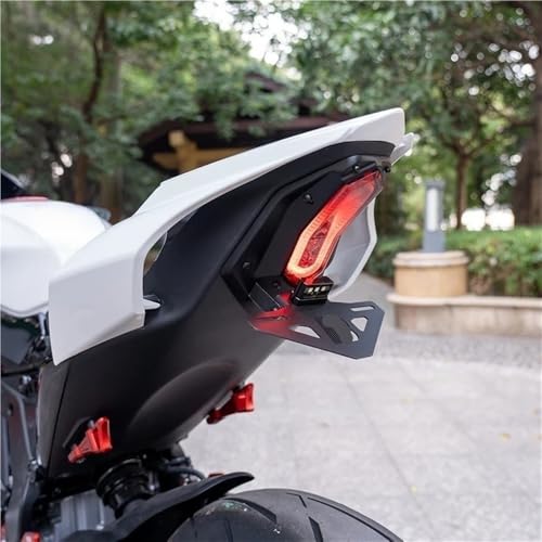 Support de plaque d'immatriculation arrière moto support bien rangé pour 675NK