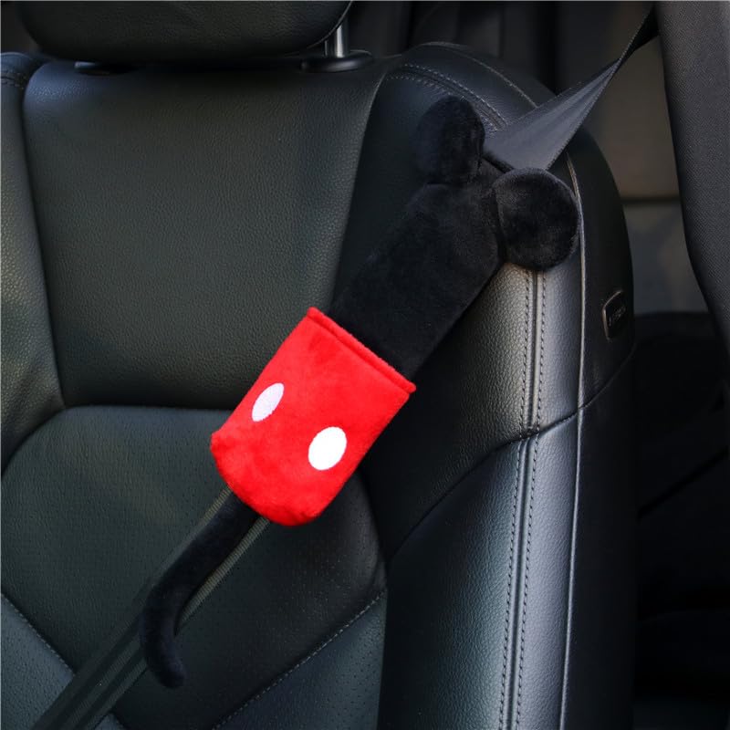 Image of Seat Belt Cover Pad for Man, Cute Seatbelt Covers, Cute Cartoon Car Seat Belt Cover Pads, Car Seat Shoulder Strap Pads, Seatbelt Cushion, Car Seat Strap Covers for Boys Girls (MK)