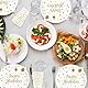 72 Stück Geburtstag Partygeschirr,Happy Birthday Weiß Gold Geburtstag Party Geschirr Becher Serviette Pappteller Set,für Mädchen Kinder Tischdekoration-24 Gäste