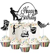 Bless 30 stuks Oh Baby Shower Taarttoppers, Glitter Oh Baby