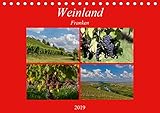 Weinland Franken (Tischkalender 2019 DIN A5 quer): Das Fränkische Weinland liegt am Maindreieck - umrahmt vom Spessart, der Rhön, dem Steigerwald und ... (Monatskalender, 14 Seiten ) (CALVENDO Orte) - Hans Will