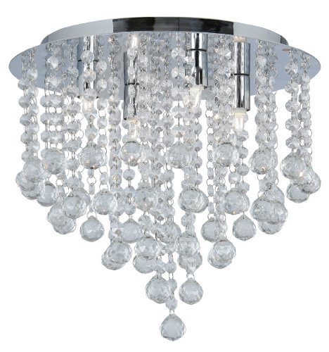 Plafonnier boules transparent Oaks Lighting luminaire design en verre