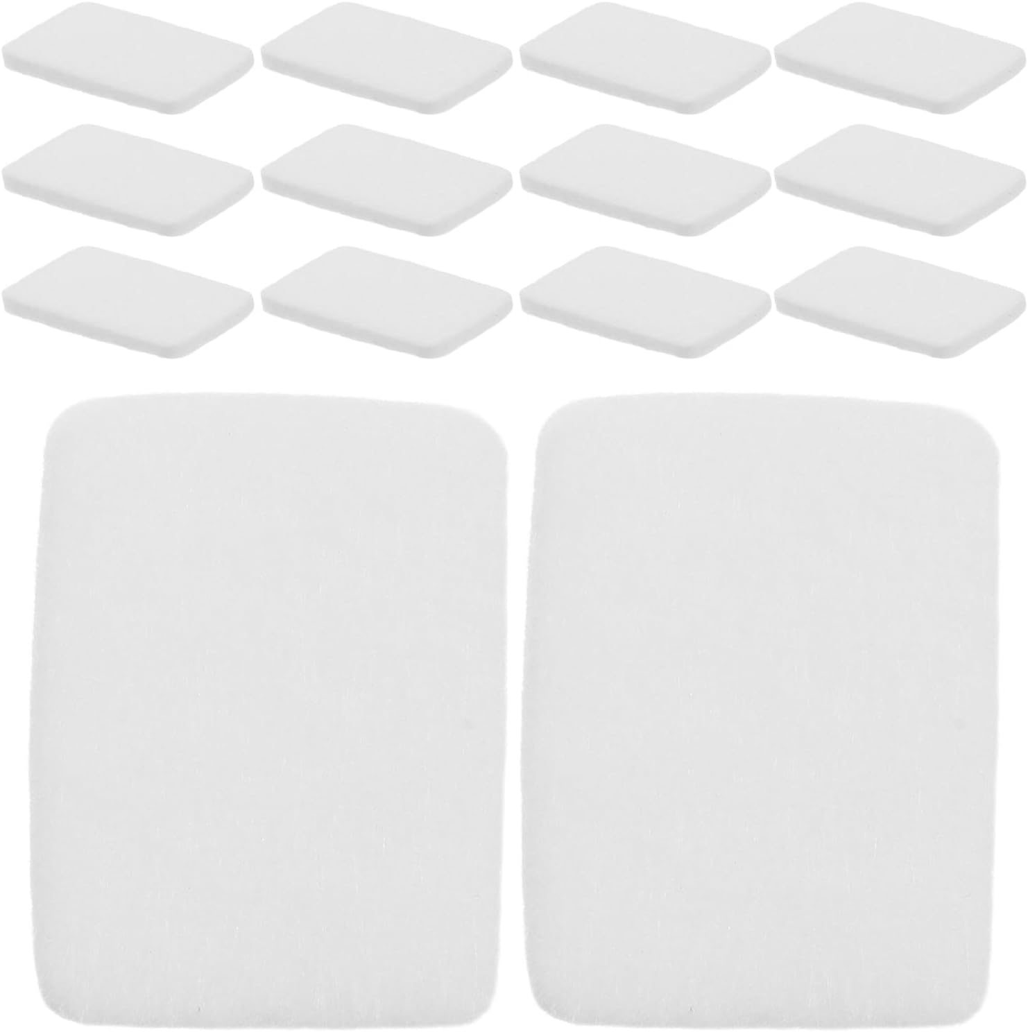 30pcs Tea Moisture Absorbent Cotton - Storage Jar Absorbent Cotton Sheet - Reusable Desiccating Agent for Home Or Store Tea Preservation 30X21X3MM