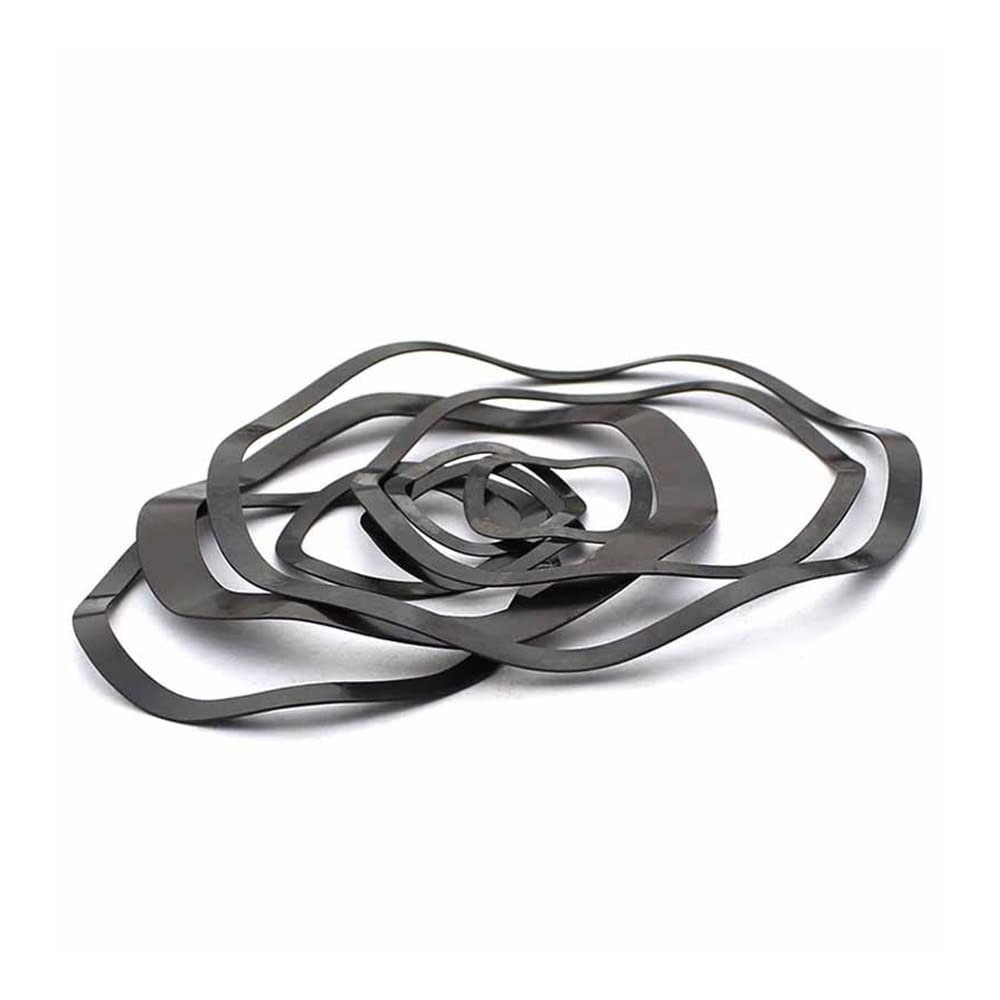 Lot de 3 à 50 rondelles élastiques ondulées en Acier Inoxydable, Type ondulé, M3-M118, 304, for roulements d'arbres, Type ondulé, rondelles élastiques ondulées(M14x17x0.3(30PCS))
