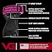 Versa Gripps® Fit, Made in the USA, Wrist Straps for Weightlifting Alternative, the Best Training Accessory, Pink, M/L