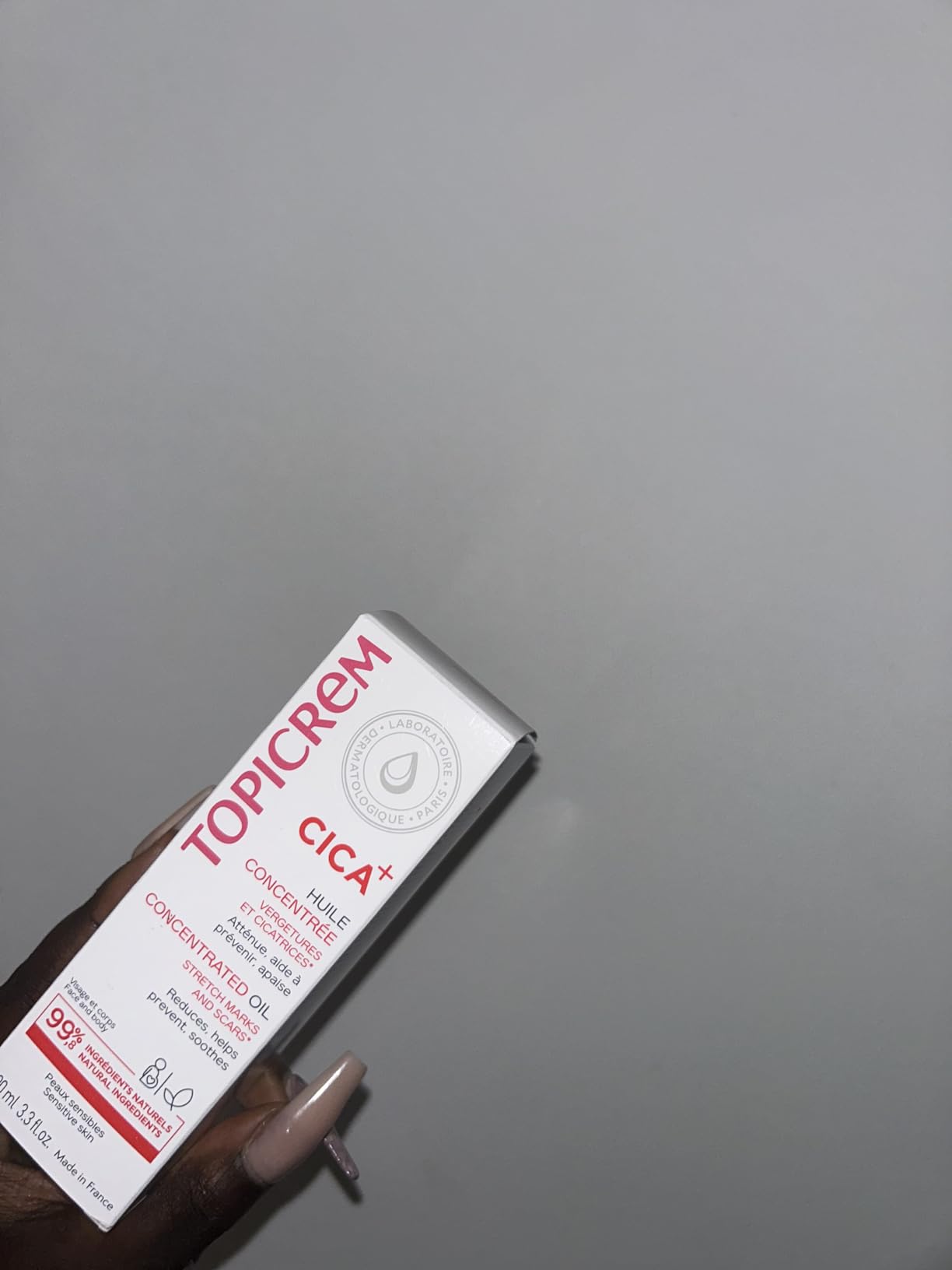 Topicrem - CICA+, Huile Concentrée Vergetures et Cicatrices - Atténue ...