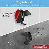 Cozycase Echo Dot 5th Gen Wall Mount - Space Saving Bracket Accessories, Black - Image 5
