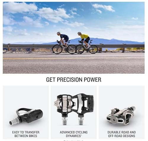 image for Garmin Rally RK210 Dual-Sensing Power Meter Pedals for Road Bikes, Car