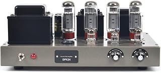 EL34 Tube Push-Pull Tube Amplifier HiFi Amplifier DIY kit，Output Power: 2 * 28W，Frequency Response 15Hz-45KHz