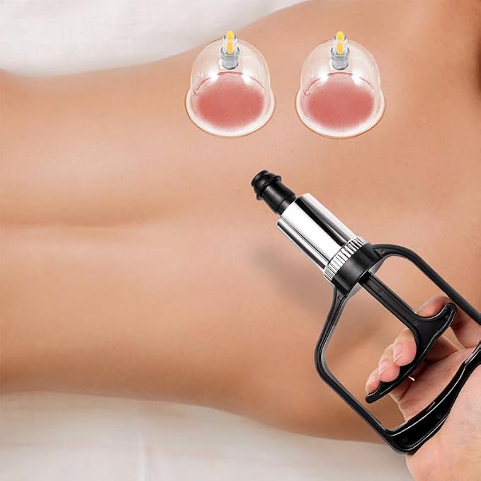 Bomba Manual de Ventosas para Masaje Muscular 2 Pzas miniatura 6