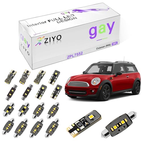 Kit de luces LED interiores para MINI COOPER 2001-2016