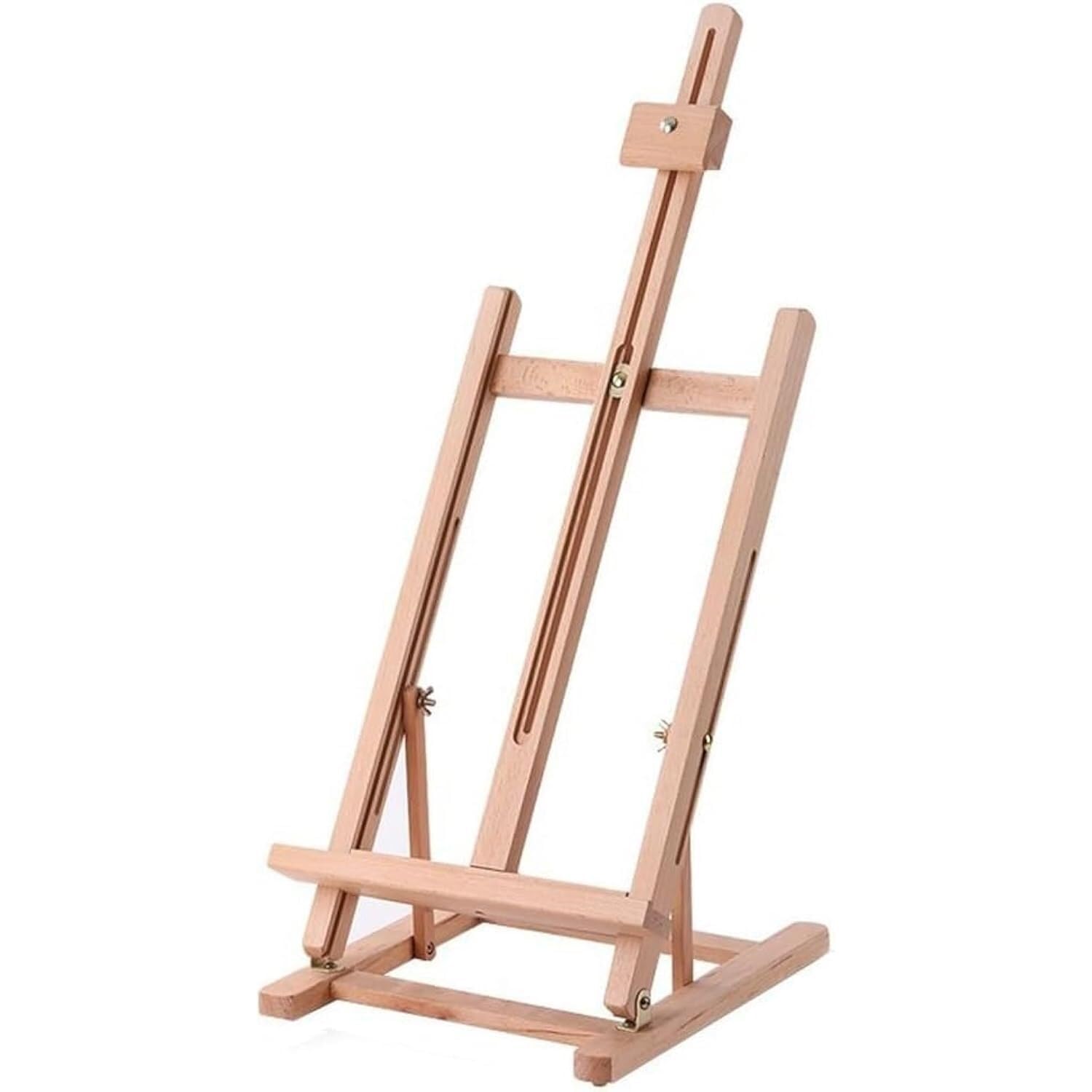 HADECOLL Desktop Easel For Painting, Adjustable Oil Painting & Sketching Art Easel, Compact & Stable Art Display Stand For Studio Or Exhibition Use