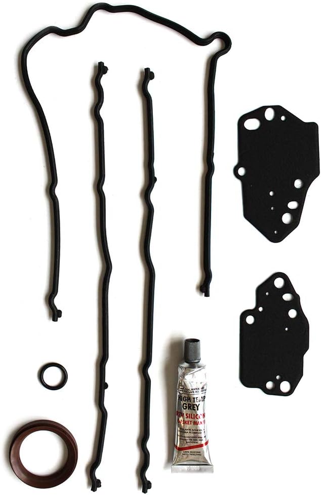 ECCPP Engine Replacement Timing Cover Gasket Set fit 04-12 for Ford Expedition for F-150 for F-250 for F-350 Super Duty for Lincoln Mark LT Navigator 5.4L Timing Cover Gaskets Kit