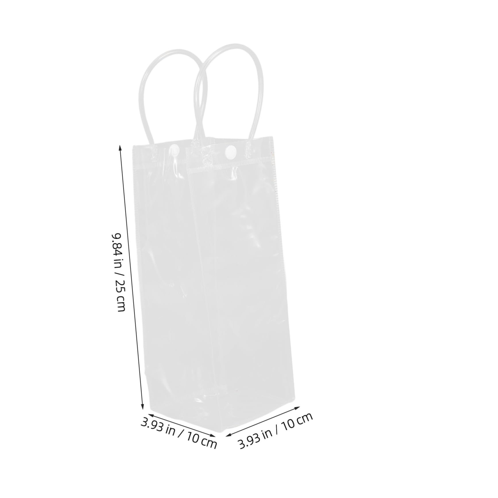 OHPHCALL 5 Pack Wine Cooler Bag Portable Ice Bucket Bag for Outdoor Reusable Beverage Chiller Compact Elegant for Parties Celebrations