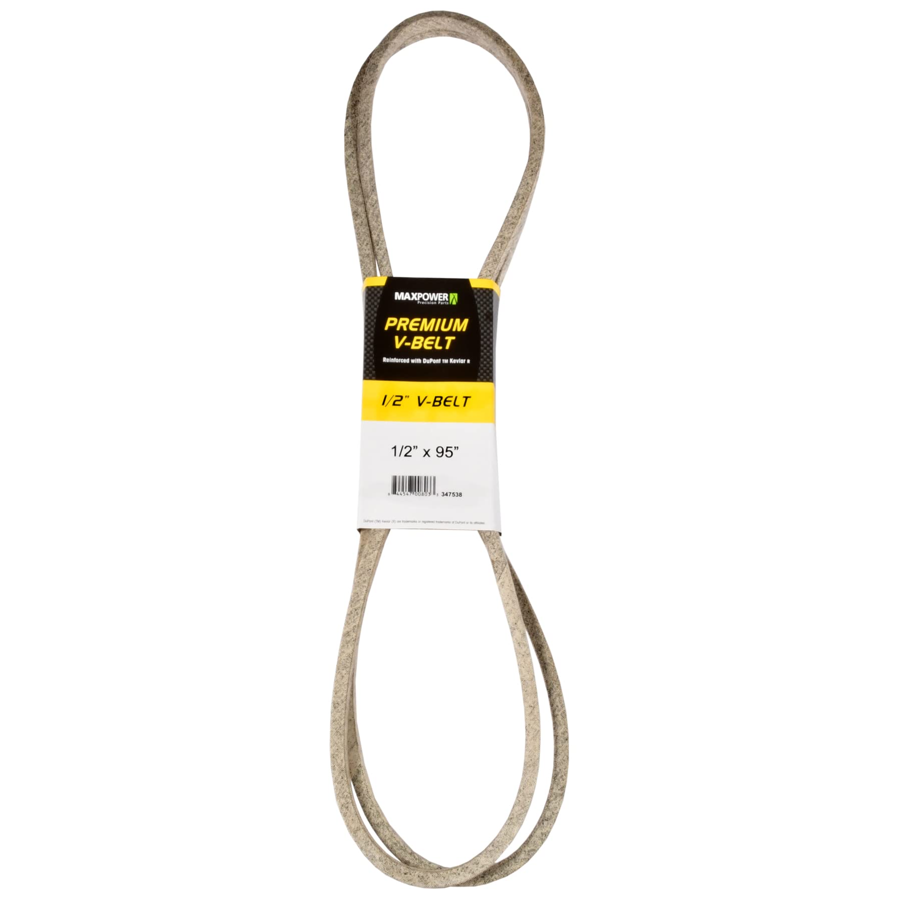 MAXPOWER Cinghie 347538, rinforzante in Kevlar, 1/2" x 95" - 4L950 - Lunghezza Esterna L(a) 2430 mm.