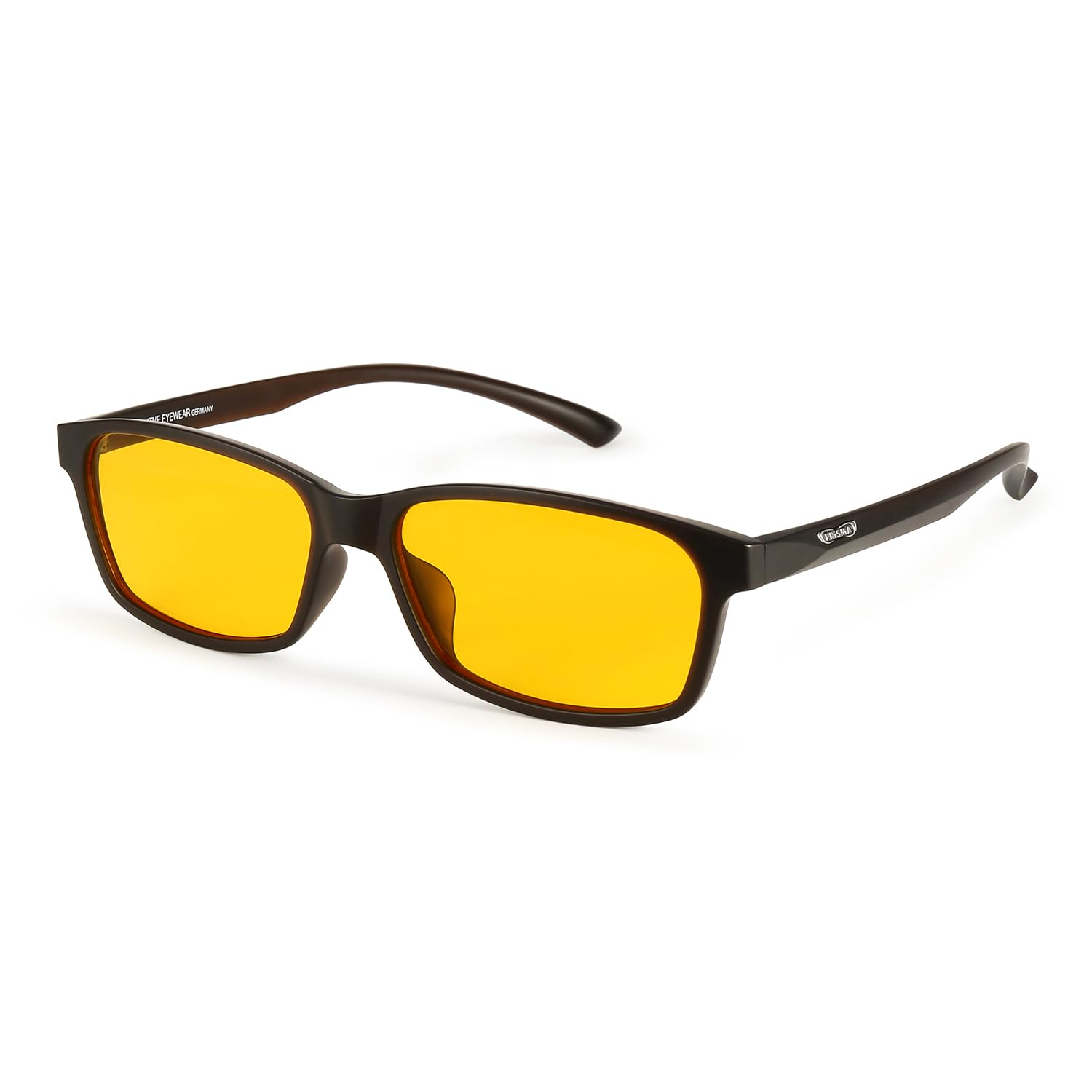 PRiSMA - 95% Blaulichtfilter-Brille FREiBURG LiTE95 - Damen und Herren - für Arbeit PC und TV - Augenanstrengung reduzieren - besser schlafen