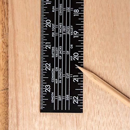 Powertec 80008 Framing Square, 16 X 24 Inch Steel Carpenter Square thumb #4