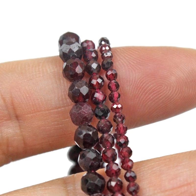 Un Filo Di Pietra Del Sole Sfaccettata Diametro 8 Mm - Foto 6