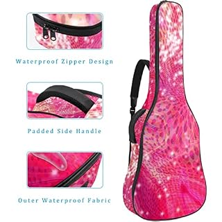 Housse de protection épaisse en éponge imperméable pour guitare acoustique, électrique, basse, guitare classique… - Les Beatles, Paul McCartney, John Lennon, RIngo Starr, George Harrison Housse de protection épaisse en éponge imperméable pour guitare acoustique, électrique, basse, guitare classique… – Image 4