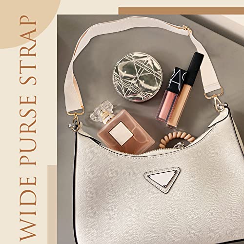 Kajaia 8 Packs Wide Purse Strap Replacement Shoulder Crossbody Straps Adjustable Canvas Bag Handbag for Women4