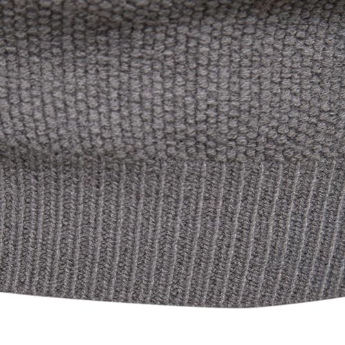 Men's Colorblock Knitted Sweater Long Sleeve Ribbed Male Knits Sweaters Winter Round Neck Knit Pullover4