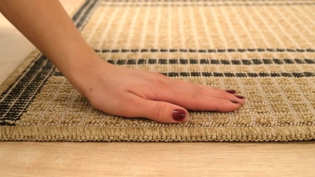 Tapete de área Abani 8 x 10 Beige con rayas clásicas miniatura 7