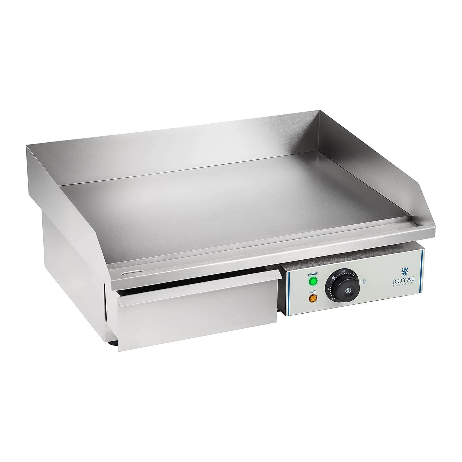 Royal Catering - RCEG-55 - Fry top elettrico liscio - 55 cm