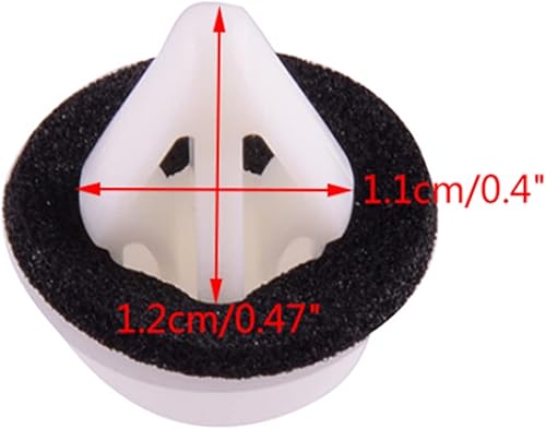 Miniatura 3 de Jfqm - 20 piezas de moldura de puerta de automóvil lateral para faldón de umbral lateral para Mazda 2 3 5 6 CX-7 CX-9 MPV apto para Protege G18K51SJ3