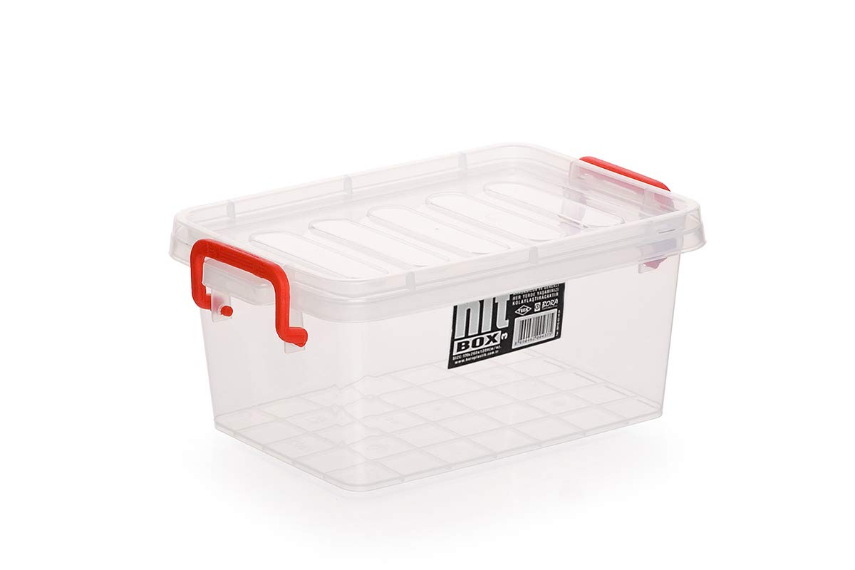 Bora Plastik Bo437 Saklama Kasası, 3 Lt