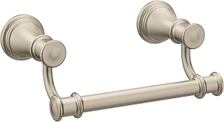 Moen Belfield Brushed Nickel Pivoting Toilet Paper Holder, YB6408BN