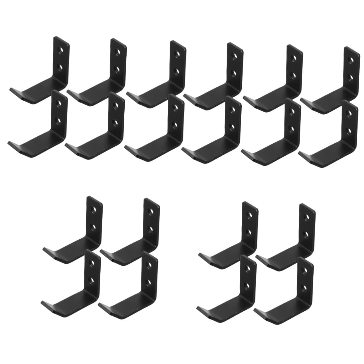 Supports muraux en acier inoxydable de garage pour suspendre les outils de jardin lourds