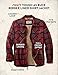 Legendary Whitetails Men's Standard Tough As Buck Sherpa Lined Flannel Shirt Jacket, Rugged Red Plaid, Large