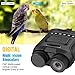 OutdoorVibe 4K Night Vision Goggles 3'' Large Screen HD Binoculars Infrared Night Vision with 8X Digital Zoom for Hunt Gear