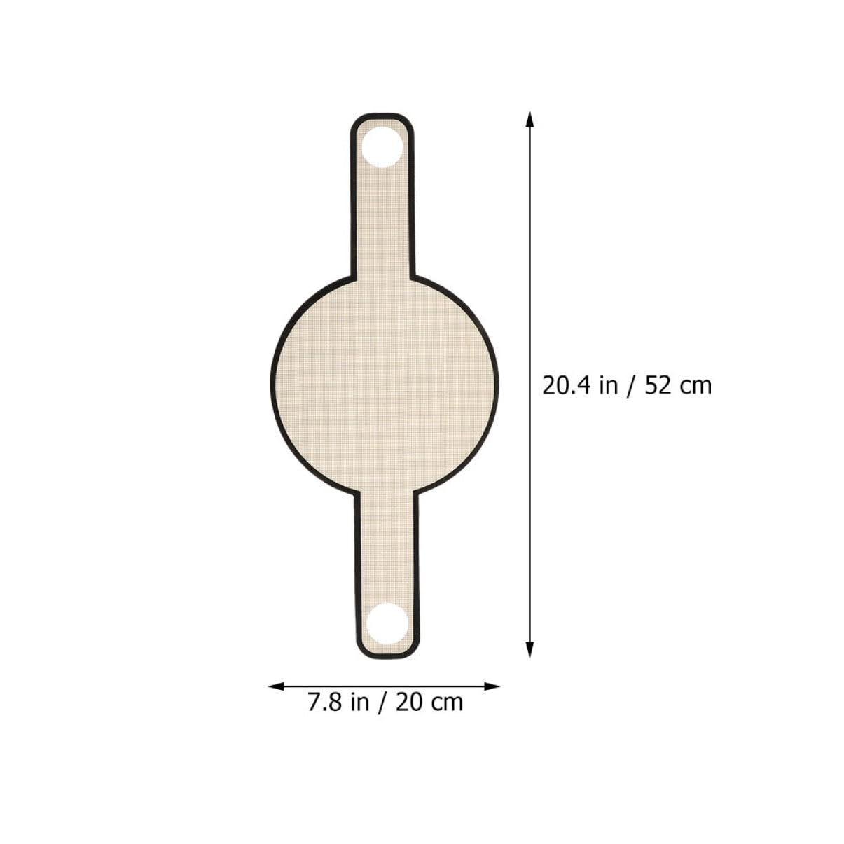 TOPBATHY 4pezzi Tappetini Manici Lunghi Per Pane e Dolci Resistenti Al e Facili Usare Per Macarons e Impasti