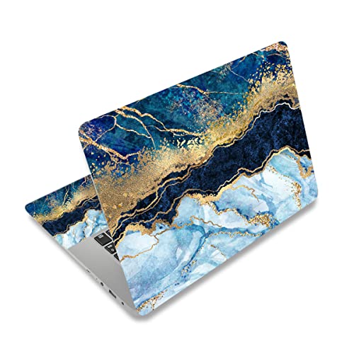 Image of 12.1 13 13.3 14 15 15.4 15.6 Inches Personalized Laptop Vinyl Skin Sticker Decal Universal Netbook Skin Sticker Reusable Notebook PC Art Decal Protector Cover Case (Marble 1)