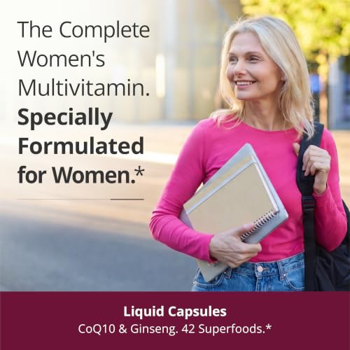 Multivitamin for Women – VIT & Minerals – Daily Wellness – 60 Liquid Caps - Image 2